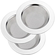 Roestvrijstalen gootsteenfilter 4,5 inch, 2 stuks