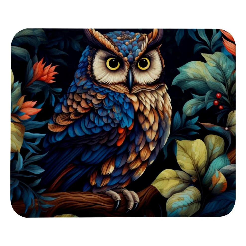 Owl Mouse Pad Portable Washable Laptop Mouse Pad 9558830370103
