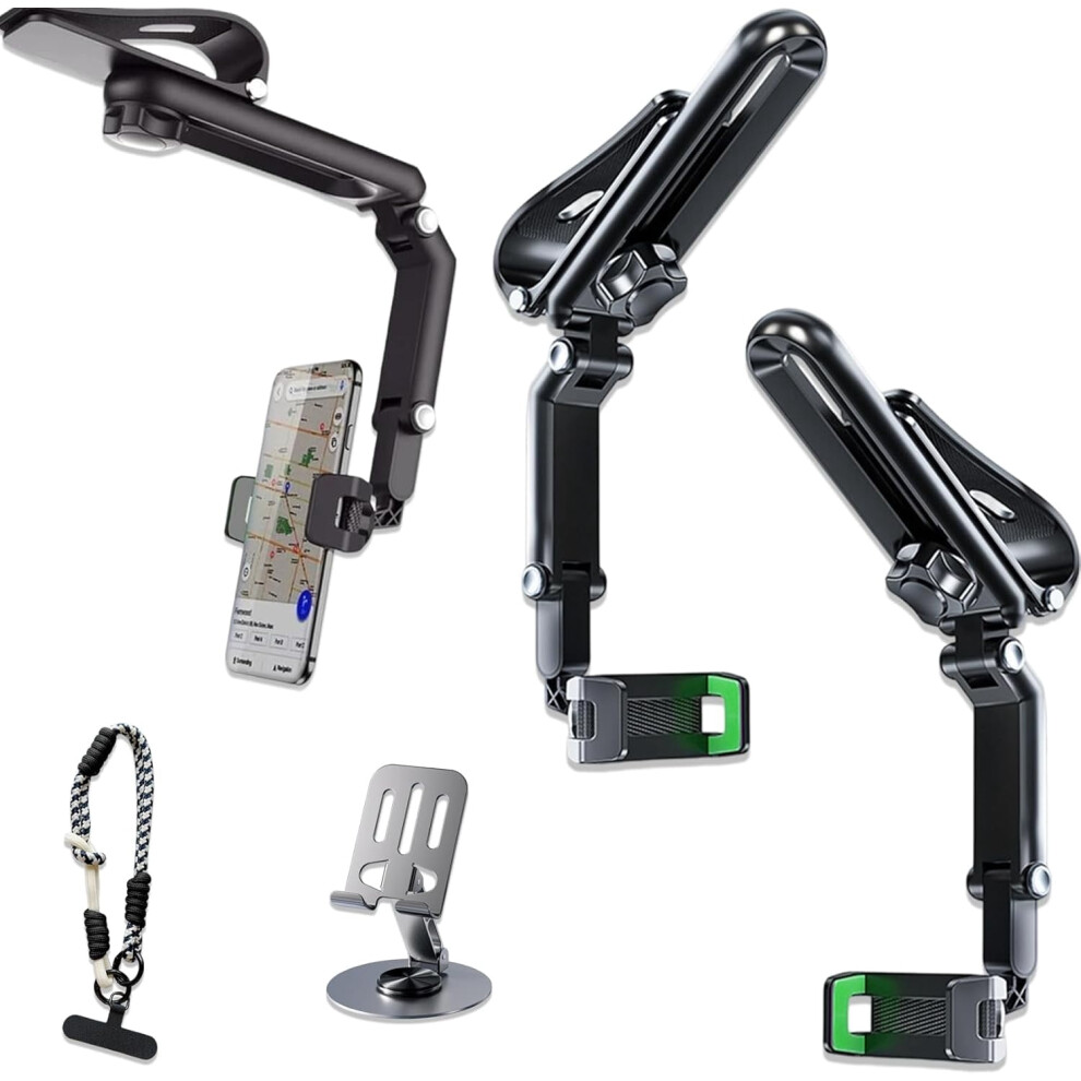 Sun Visor Phone Holder 1080 Rotating Universal Car Mount 9401284062981