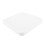 Luminária de teto LED retangular, PVC branco, 37x37cm 1