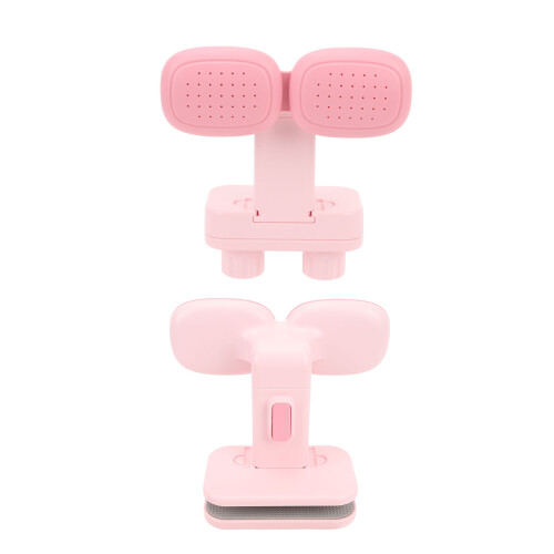 Corrector de postura para niños, ABS rosa ajustable