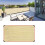 Balkonhegn 0,9x3m HDPE 1