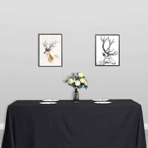 Rektangulär bordsduk i premiumpolyester 237 x 337 cm