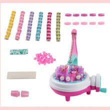 Children'S Bracelet Knitting Machine DIY Playhouse Knitting Toy Beaded Hand-Crank Knitting Machine