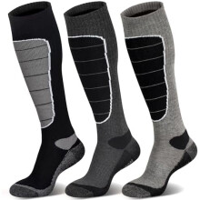 Κάλτσες σκι από μαλλί Merino, Κάλτσες για κρύο καιρό για σνόουμπορντ, Χιόνι,