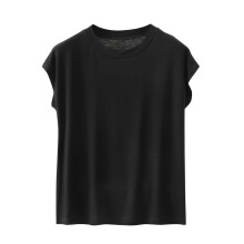 lulshou Hauts à manches courtes pour femmes Sweat-shirts oversize à col rond pour femmes Sweat-shirt à col roulé à manches longues en velours L