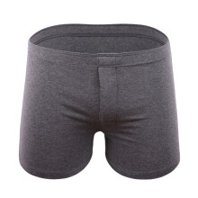 Herren-Boxershorts mit elastischem Bund, atmungsaktiv, einfarbig