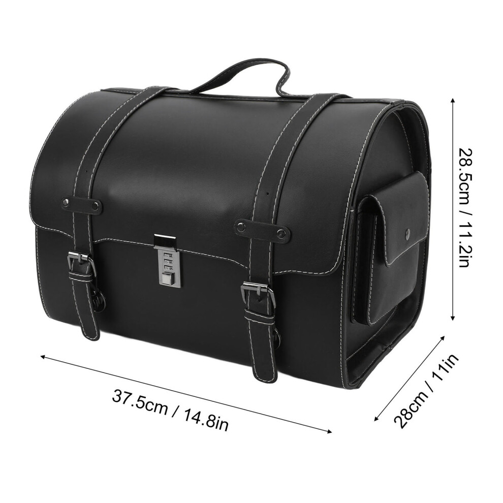 29.5L Electric Scooter Tail Bag Storage Black 7444352392353