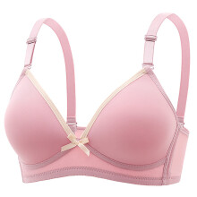 Damen-BHs, bestickt, glänzend, bequem, atmungsaktiv, ohne Bügel, Alltags-BHs, Größen 32-38