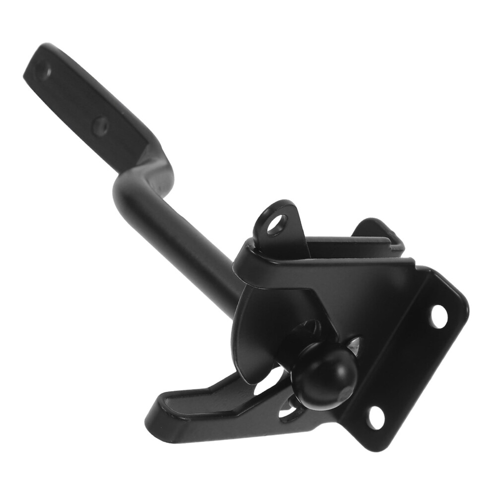 Spring Loaded Gate Latch For Outdoor Fence Metal Door Latches Hardware With Lock System Heavy Duty Gate Hinge For Wood Gates 9450273826790