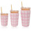 Manchons de tasse réutilisables en néoprène – Lot de 3 1