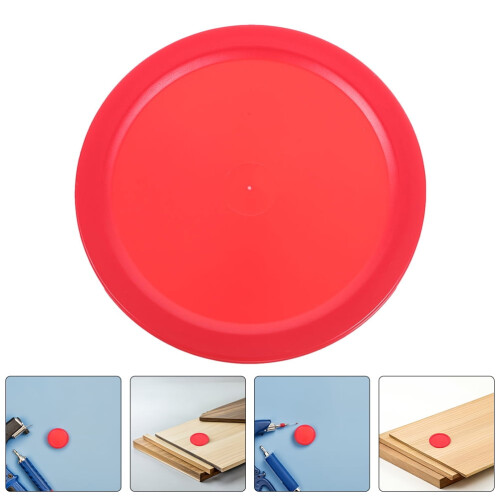 5 τεμάχια κόκκινα πακ για Air Hockey, συμβατά με πολλά αξεσουάρ τραπεζιού παιχνιδιών