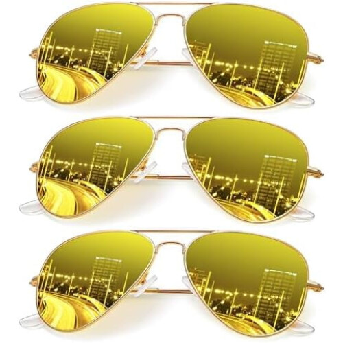 Aviator solglasögon polariserade UV-skydd