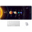 XXL Solar System Gaming Mouse Pad 35,5"x15,7", Αντιολισθητική Βάση από Λαστιχένιο Υλικό, Ραμμένες 1