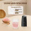 2PCS Rechargeable Electric Salt and Pepper Grinder Set, Automatic Gravitys Grinder Adjustable Coarseness Led Light 5