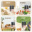 2PCS Rechargeable Electric Salt and Pepper Grinder Set, Automatic Gravitys Grinder Adjustable Coarseness Led Light 7