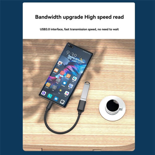 USB C to USB 3.0 Adapter OTG Adapter Type C to USB 3.0 Conversion Cable for Tablet, Card Reader, Mouse, Laptop 2