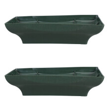 FRCOLOR2 stuks bloemschikkommen DIY bloemaccessoires groen