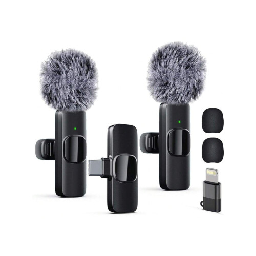 Wireless Lavalier Mic for iPhone iPad 1 Pack