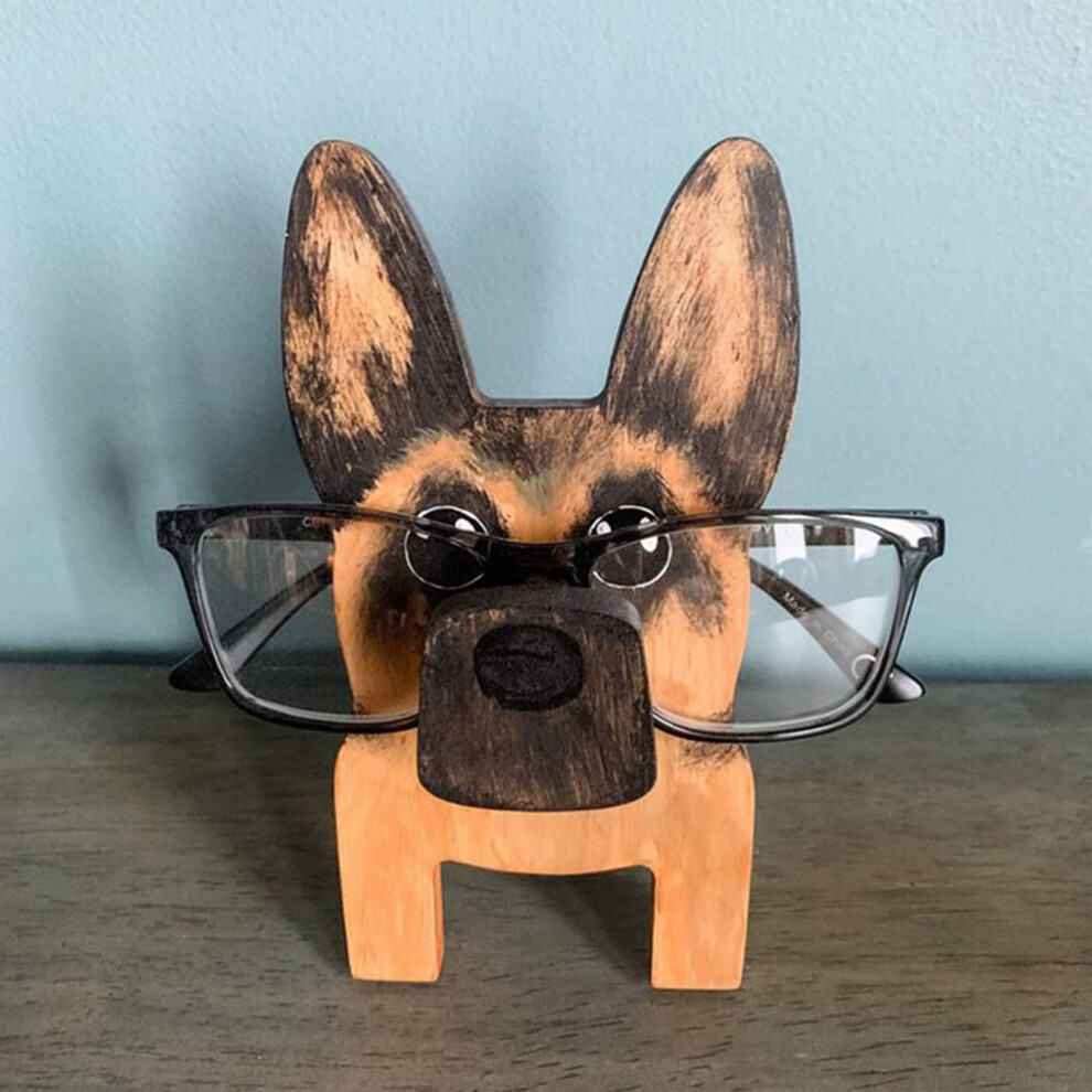 Wooden Glasses Stand, Desktop Eyeglass Holder Support for Home Decoration, Glasses Rest, Eyewear Display