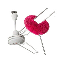 Extendable Microfiber Ceiling Duster, Washable & Flexible for Fans & High Places