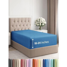 Ekstra dybt, king size-lagen med lommer, 45-61 cm