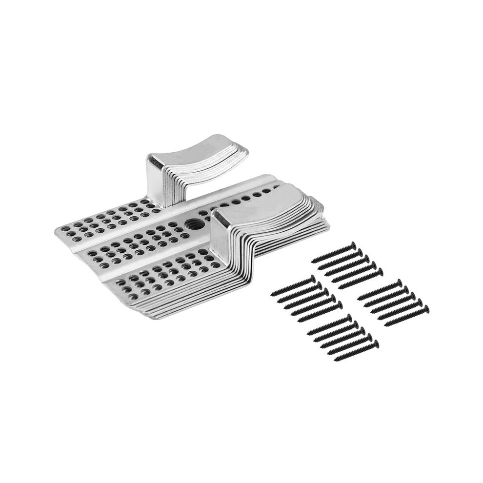 10Pcs Drywall Repair Clips Wall Patch Kit With Screws For 1/2 Inch Sheetrock Professional Drywall Hole Repair Solution 6032819449170