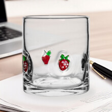 Copos de suco natalinos de 414 ml (14 oz) – Utensílios de vidro reutilizáveis