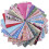 Pre Cut Assorted Colors Cotton Printed Fabric Patchwork Fabric Patchwork Sewing Fabric Patchwork Flower Dots DIY Sewing Quilting Handmade Craft 1