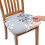 Κάλυμμα T-Cushion Wingback για καρέκλες τραπεζαρίας – Συμβατό με τυπικές καρέκλες, 1