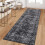 Black Kitchen Runner Rug Washable Non-Slip 2 ft x 8 ft 1
