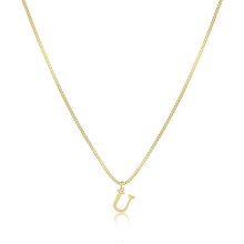Initial Necklaces for Women Gold Plated Dainty Letter Necklace Tiny Initial Pendant Name Necklace A-Z Personalized Gift Trendy Jewelry