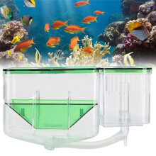 Aquarium-Fischtanks, Brutkasten, Kleine Fische, Doppelschichtiger Isolations-Inkubator für Fische, Garnelen, Laichkasten