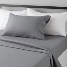 Basics Leichtes, superweiches, pflegeleichtes und komfortables 3-teiliges Mikrofaser-Bettwäscheset mit 35,5 cm tiefen Taschen, Einzelbett XL,
