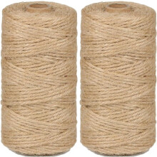 Naturalny sznurek jutowy 3 mm 200 m – 2 sztuki
