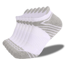 Herren- und Damensocken, schweißabsorbierend, 6er-Pack, lässig, dünn, einfarbig, atmungsaktiv, schweißabsorbierend, kurze Sportsocken