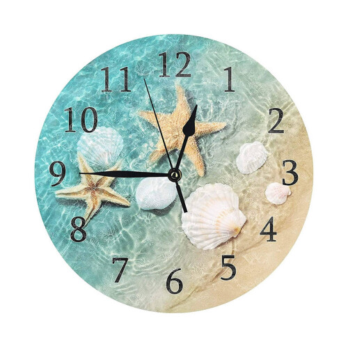 DESIGNICE Wall Clock Energy-Efficient Living Room Wall Decor Stylish Functional Modern Wall Clock,522