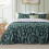 King Emerald Green Reversible Duvet Cover Set 3-Pc 1