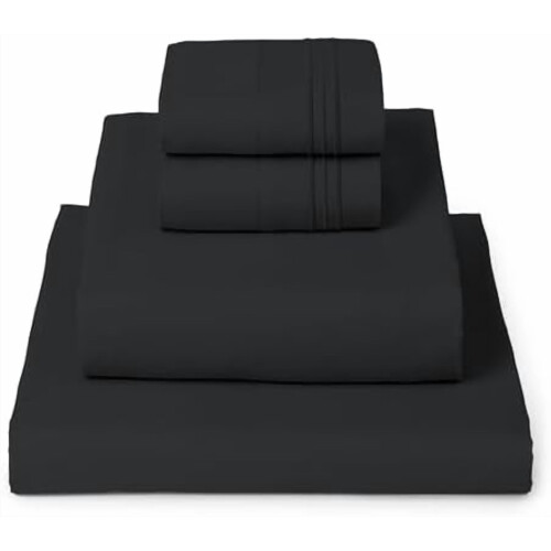 Σετ σεντόνια King Size - 4 τεμάχια Iconic Collection Bedding - Πολυτελή ξενοδοχεία, εξαιρετικά
