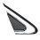 Panel de Embellecedor Triangular para Espejo Lateral de Coche, Placa Triangular para Ventana (86180C5000 y 86190C5000) para  Sorento 2016-2020 4
