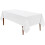 Gul polyester rektangulær dug 237 x 334 cm (2-pak) 1