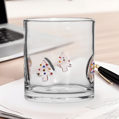 Julwhiskyglas 14oz tung bas