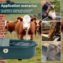 Automatische Viehtränke, Kunststoff, Verdicktes Trinkbecken für Rinder, Schafe, Pferde, Kühe, Landwirtschaftlicher Bedarf