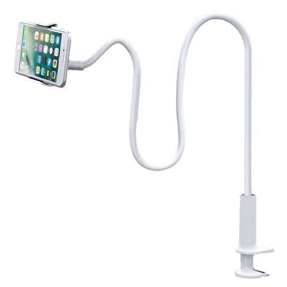 Adjustable Gooseneck Tablet Stand (75Cm) Â Compatible With Ipad, Iphone, Nintendo Switch, Samsung, Mediapad, Kindle & More Â White 9448990444212