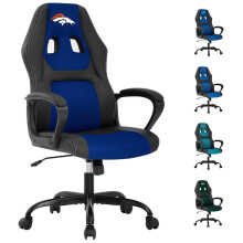 Ergonomischer Gaming-/Bürostuhl mit Lendenwirbelstütze und Rollen – geeignet für den Einsatz zu Hause und am PC-Schreibtisch