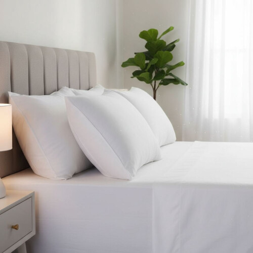 Kussensloop met bamboe envelopsluiting, kingsize, 100%
