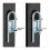 Puerta de seguridad extensible de bambú en color negro 11
