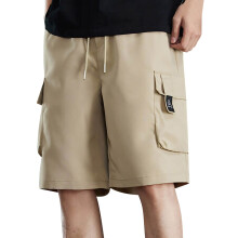 Pantalones cortos cargo para hombre, pantalones cortos de trabajo, pantalones cortos deportivos holgados, pantalones cortos casuales de cinco