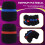 10 Pcs Handheld Stage Microphone Windscreen Foam Mic Cover Karaoke Black 4
