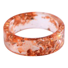 Bague en résine Keusn, magnifique bague en résine à motif floral, cadeau pour femmes et hommes, bijoux fantaisie, cadeau spécial.